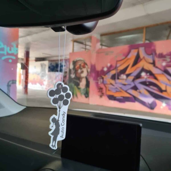 Balloon girl car freshener