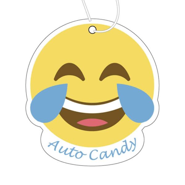 Laughing Emoji Lemon Car Air Freshener