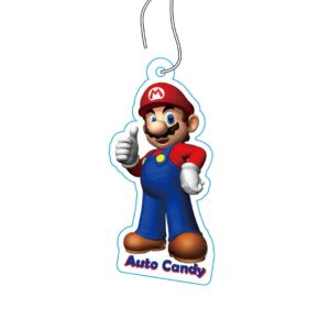 Super Mario Car Air Freshener Strawberry Fragrance