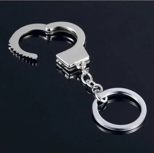 Metal Handcuff Keyring