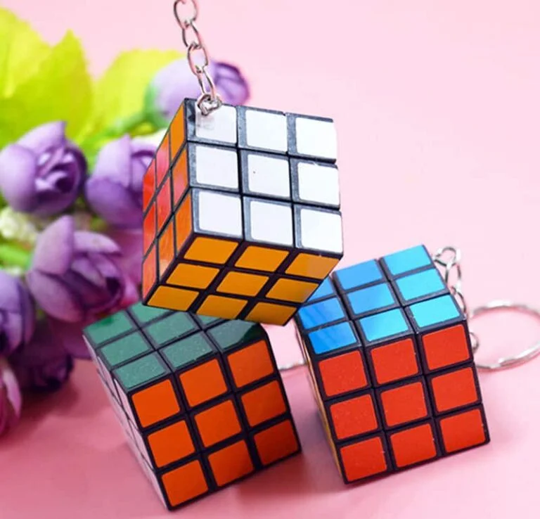 Rubiks Cube Keyring