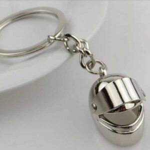 Motorcycle Helmet Keyring