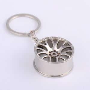 Rim wheel keyring