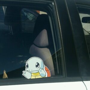 pokemon peeping Squirtle decal