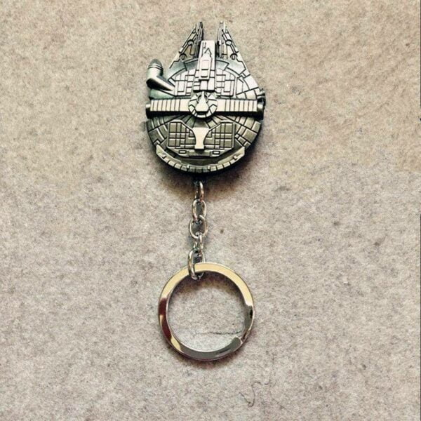 star wars falcon keyring