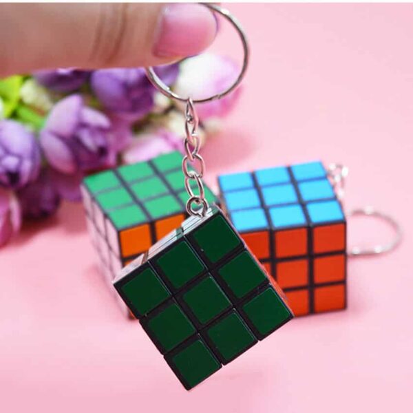 rubik cube keyring