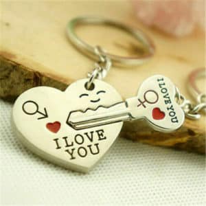 Heart Keyring