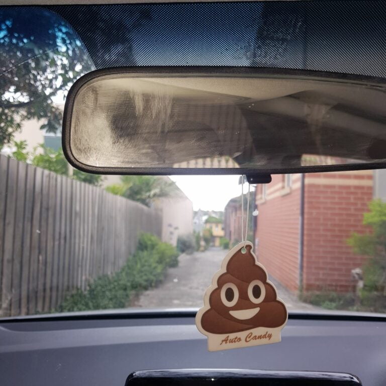 poop emoji freshener