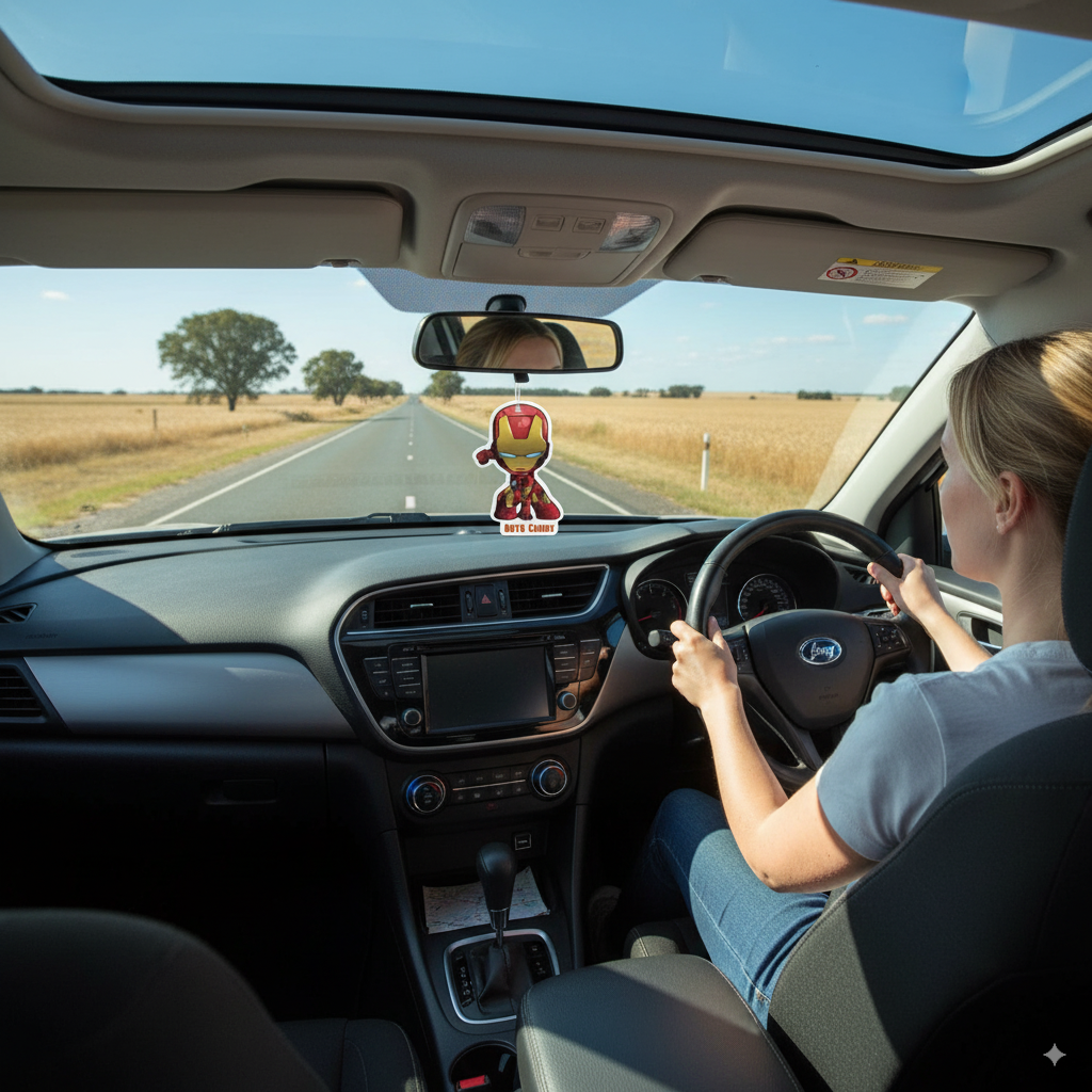 Auto Candy Iron Man Car Air Freshener Cologne Fragrance - Image 3